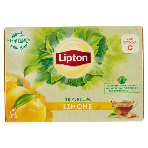 Lipton Té Verde al Limone 20 Filtri 26 g