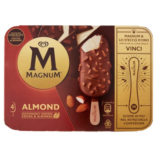 Magnum Almond 4 Gelati 300 g