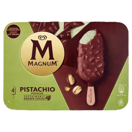 Magnum Pistacchio 4 Gelati 308 g