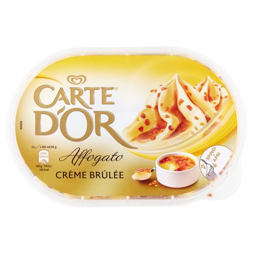 Carte D'Or Affogato crème brûlée 900 ml