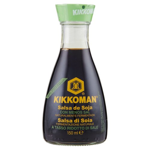 Kikkoman Salsa di Soia a Tasso Ridotto di Sale150 ml