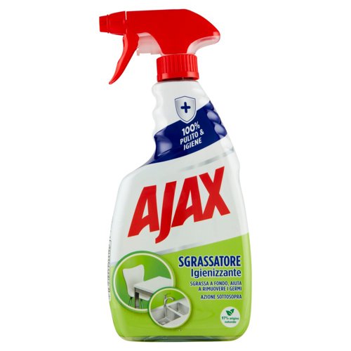 Ajax detersivo spray Sgrassatore Igienizzante, pulito e igiene 600ml