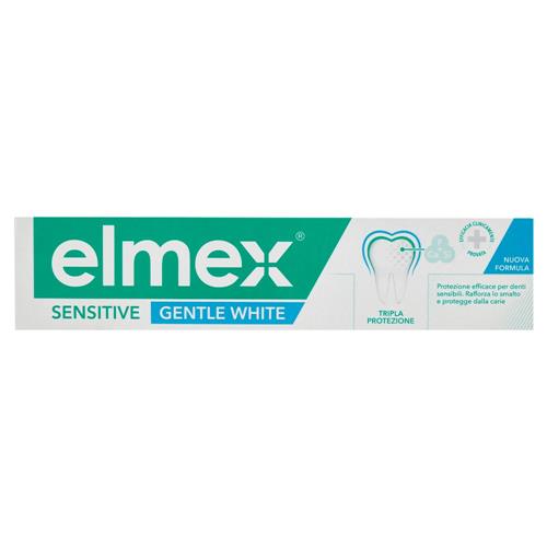 elmex dentifricio Sensitive Gentle White Sbiancante denti sensibili 75 ml