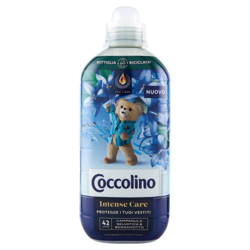 Coccolino Ammorbidente Concentrato Intense Care Campanula Selvatica & Bergamotto 42 Lavaggi 980 ml