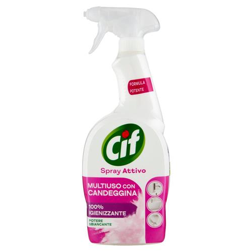 Cif Spray Attivo Multiuso con Candeggina 650 ml