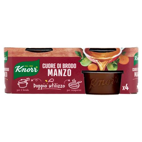 Knorr Cuore di Brodo Manzo 4 x 28 g