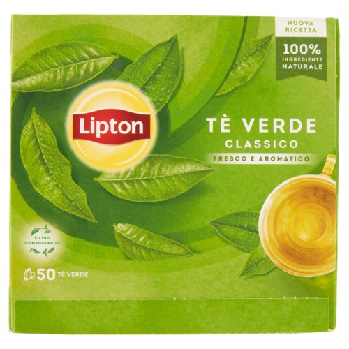 Lipton Tè Verde Classico 50 Filtri 65 g