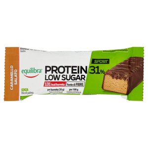 equilibra Sport Protein 31% Low Sugar Caramello Salato 35 g