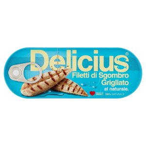 Delicius Filetti di Sgombro Grigliato al naturale 110 g