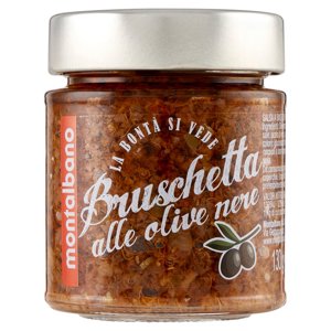 montalbano Bruschetta alle olive nere 130 g