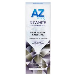 AZ Ricerca Dentifricio 3D White Illuminate Perfezione Carbone 50 ml