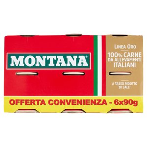 Montana Linea Oro 6 x 90 g 