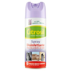 Citrosil Home Protection Spray Disinfettante con vere essenze di lavanda 300 ml