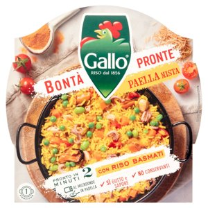 Gallo Bontà Pronte Paella Mista con Riso Basmati 220 g