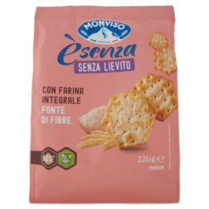 Monviso èsenza Senza Lievito con Farina Integrale Cracker 220 g	