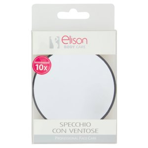 elison Body Care Professional Face Care Specchio con Ventose ø 9 cm