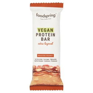 foodspring Vegan Protein Bar Roasted Peanut 45 g