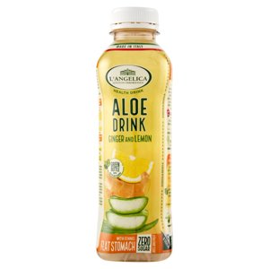 L'Angelica Health Drink Aloe Drink Zenzero e Limone 500 ml