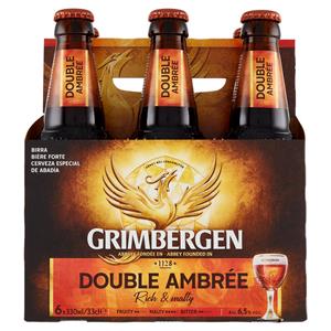 Grimbergen Double Ambrée 6 x 33 cl