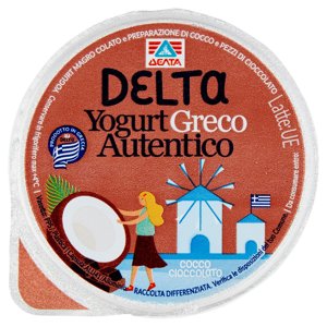 Delta Yogurt Greco Autentico Cocco Cioccolato 150 g