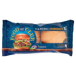 Nutrifree Food Club Panino Hamburger XL senza glutine 200 g