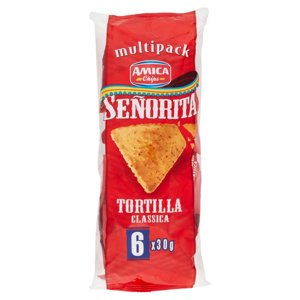 Amica Chips Señorita Tortilla Classica 6 x 30 g