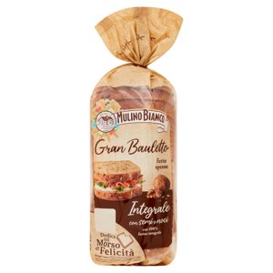 Mulino Bianco Gran Bauletto Pane Integrale con Semi e noci 465g