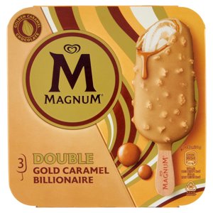 Magnum Double Gold Caramel Billionaire 3 x 71 g