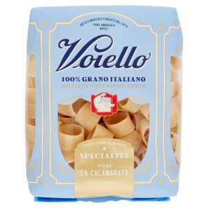 Voiello Pasta La Calamarata N°142 grano Aureo 100% italiano Trafilata bronzo 500g 