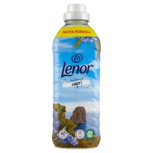 Lenor Ammorbidente Lavatrice Concentrato, fresca brezza di Capri 40 Lavaggi 840 ml