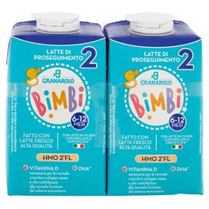 Granarolo Bimbi Latte di Proseguimento 2 2 x 500 ml