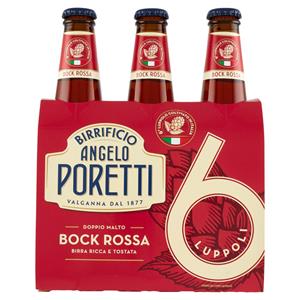 Birrificio Angelo Poretti Bock Rossa 6 Luppoli 3 x 33 cl