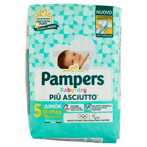 Pampers Baby-dry Junior 16 pz