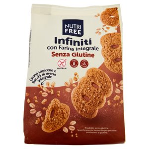 Nutrifree Infiniti con Farina Integrale Senza Glutine Senza Lattosio 250 g