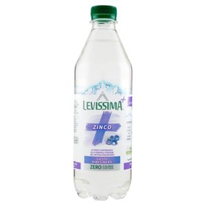 LEVISSIMA+, Acqua con Zinco, PET 50 cl