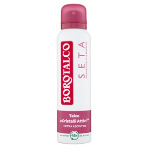 Borotalco Seta Profumo di Talco e Fiori Rosa Deo Spray 150 ml