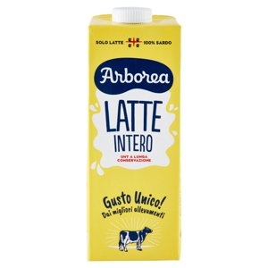 Arborea Latte Intero UHT a Lunga Conservazione 1000 ml