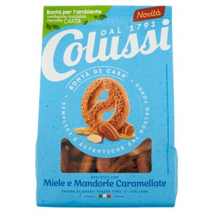 Colussi Biscotti con Miele e Mandorle Caramellate 300 g