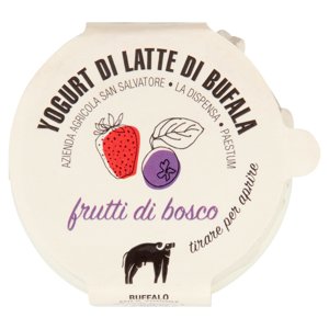 Azienda Agricola San Salvatore - La Dispensa Yogurt di Latte di Bufala frutti di bosco 130 g