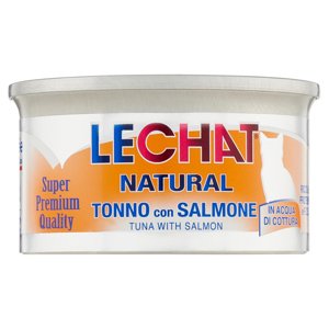LeChat Natural Tonno con Salmone 80 g