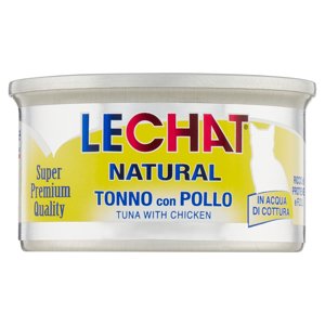 LeChat Natural Tonno con Pollo 80 g