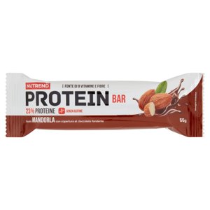 Nutrend Protein Bar Gusto Mandorla con copertura al cioccolato fondente 55 g