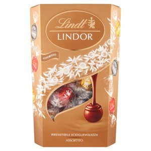 Lindt Cioccolatini Lindor Cioccolatini assortiti Scatola 337 g