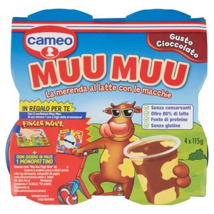 cameo Muu Muu Gusto Cioccolato 4 x 115 g