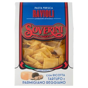 Soverini Ravioli con Ricotta Tartufo e Parmigiano Reggiano 250 g