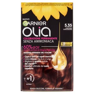 Garnier Olia Tinta Capelli, Senza Ammoniaca, Light choco 535