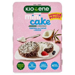 Kioene mini cake Tortina con Cacao, Cocco e Avena 160 g