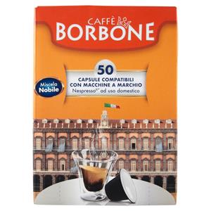 Caffè Borbone Miscela Nobile Capsule Compatibili Nespresso* 50 x 5 g