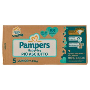 Pampers Baby-dry Junior 88 pz