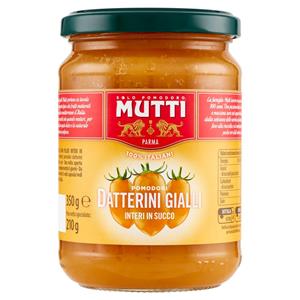 Mutti Pomodori Datterini Gialli Interi in Succo 350 g